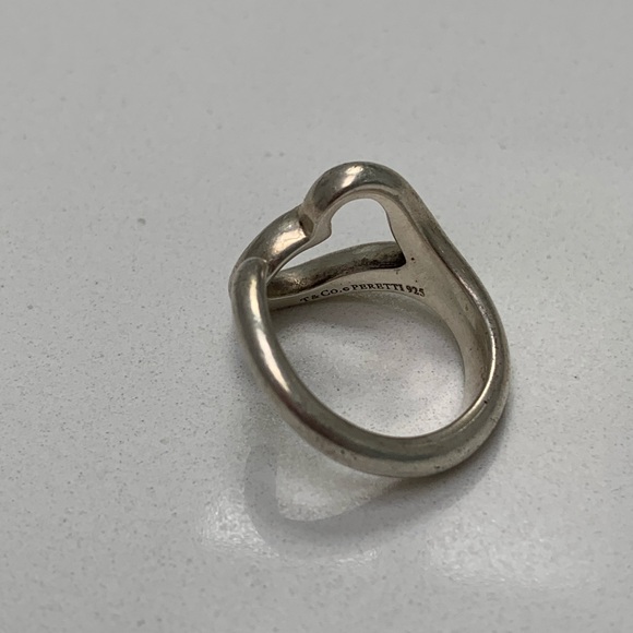 COPY - Tiffany and Co Elsa Peretti Open Heart Ring - Picture 2 of 2